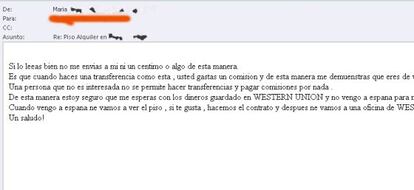 Fraude del alquiler.
