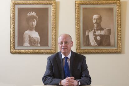 Jan Fredrik Qvigstad, responsable del fondo soberano noruego, en la embajada de su país en Madrid.