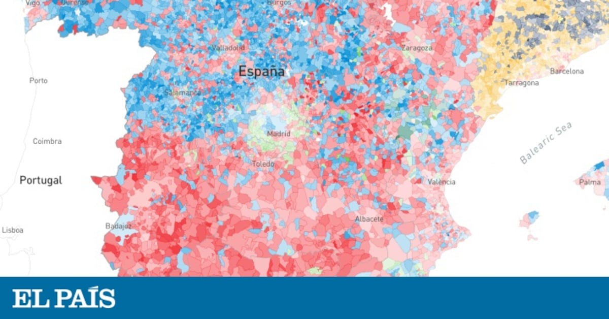 El mapa de resultados de las elecciones generales del 10-N de 2019 ...