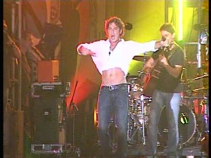 David Bisbal hace vibrar al público malagueño