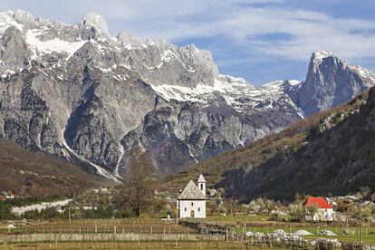 El valle alpino de Theth, en Albania.