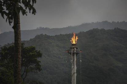 refinería de petróleo en Colombia.