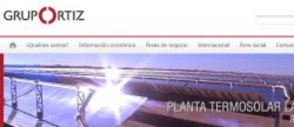 Web de Grupo Ortiz.