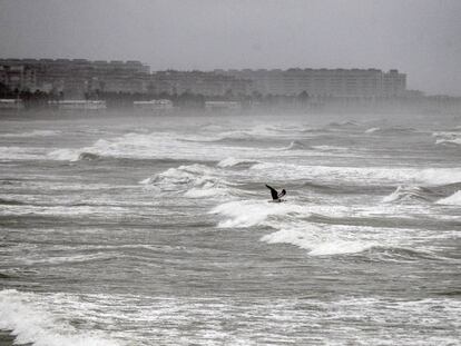 El sureste peninsular, azotado por trombas de agua y fuertes ventiscas