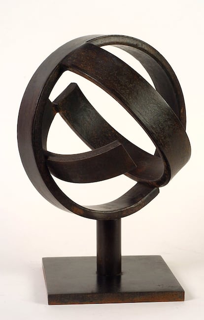 'Desocupación de la esfera' (versión B para Mondrian, 1958).