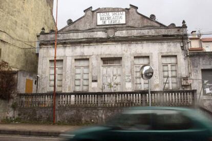 El teleclub de la parroquia de Lérez (Pontevedra), construido en 1933 como local de la Juventud Lerezana.