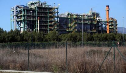Una imagen de la planta de residUos peligrosos de Constantí.