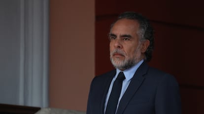 Armando Benedetti, durante una reunión en el Palacio de Miraflores en Caracas (Venezuela) el 29 de agosto de 2022.