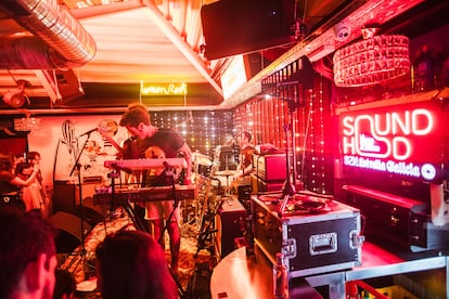 The Lemon Rock room was the festival's epicenter.