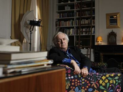 El escritor Henning Mankell, en una entrevista en Madrid. 