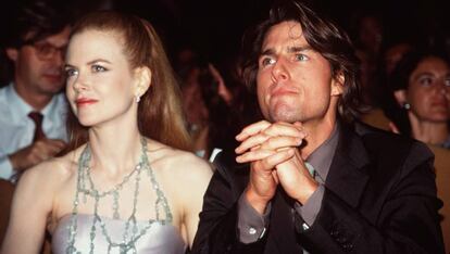 Nicole Kidman y Tom Cruise, en 1999.