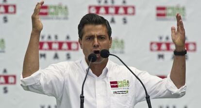 Pe&ntilde;a Nieto, el d&iacute;a 27 en Toluca.