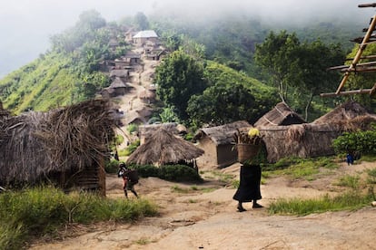 Cientos de personas viven en Nyalugusha y alrededores. Y ultimamente han sufrido un repunte de malaria. 