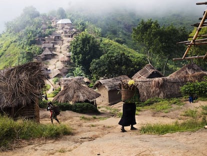 Cientos de personas viven en Nyalugusha y alrededores. Y ultimamente han sufrido un repunte de malaria. 