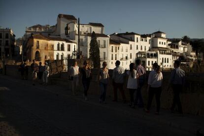 Ronda, en el puesto 82, gracias a sus casas blancas y su emblemático puente.