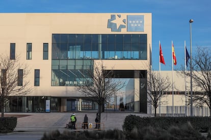 El hospital contará con un edificio de usos múltiples sanitarios donde se ubicarán centros coordinadores del Sermas y del SUMMA 112, así como el Laboratorio Regional de Salud Pública. En la imagen, exterior del centro.