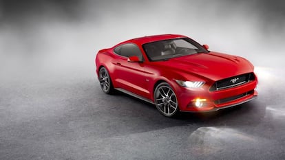 Nueva generación del Ford Mustang, que se presenta por primera vez en Europa