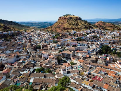 Vista de Santisteban del Puerto, una de las localidades de la comarca de El Condado, en Jaén.