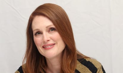 Julianne Moore en la presentación de la película 'Freeheld'.