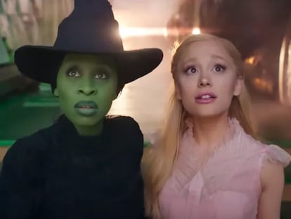 Cynthia Erivo y Ariana Grande, en 'Wicked'.