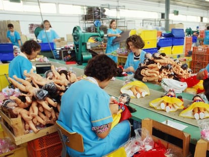 Fábrica de juguetes en Onil, Alicante.