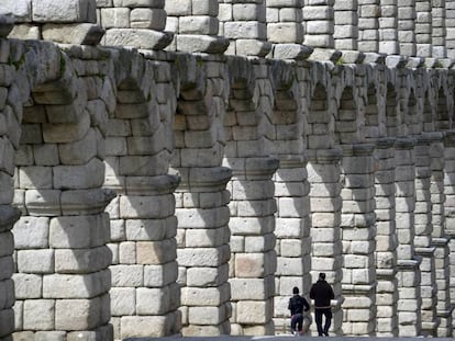 The Segovia Aqueduct.