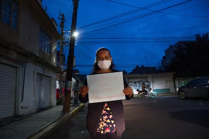 Ana Ruiz, la madre de Roxana Ruiz, pide justicia para su hija