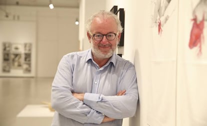 Fernando Francés, en el Centro de Arte Contemporáneo de Málaga en 2016.