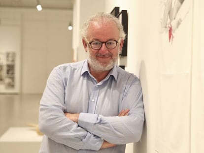 Fernando Francés, en el  Centro de Arte Contemporáneo de Málaga en 2016.