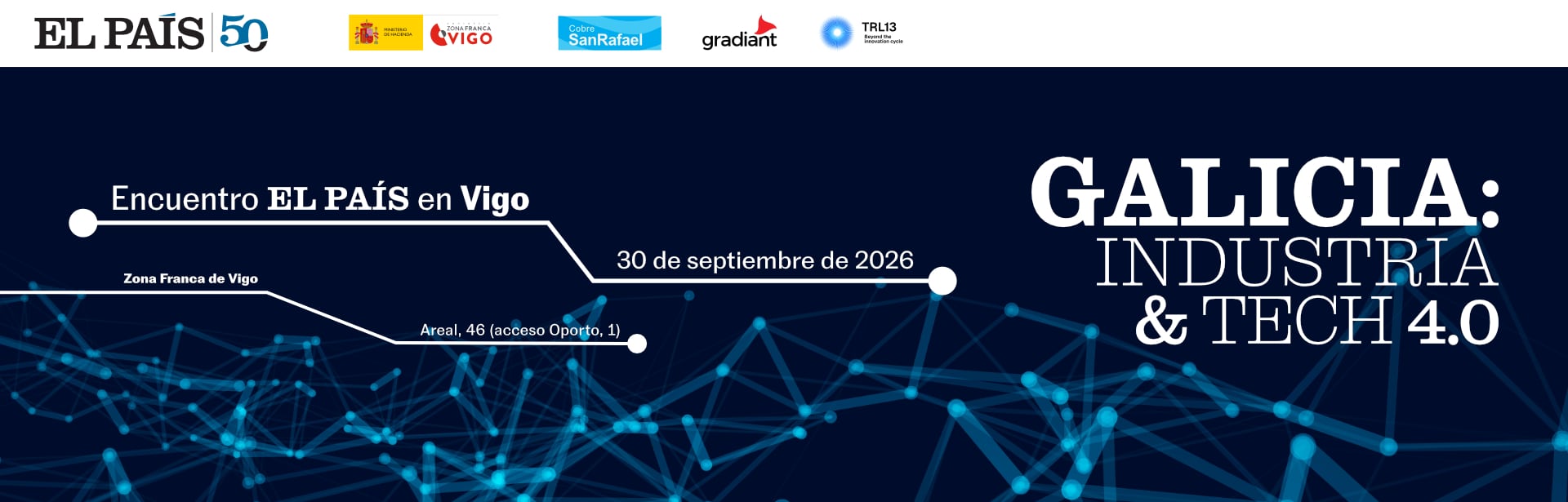 Te invitamos al evento ‘Galicia: Industria & Tech 4.0′