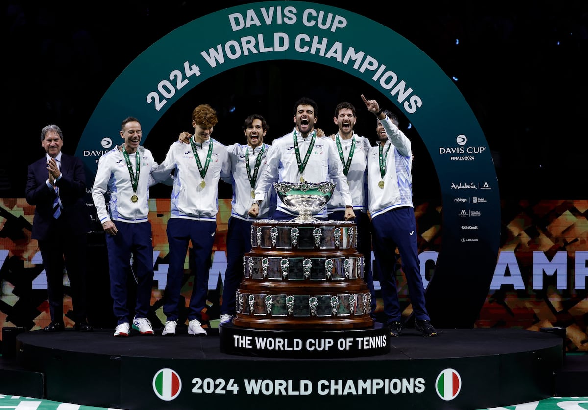 From them to them, choral tennis is in the hands of Italy