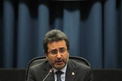 En la imagen, el presidente del Consejo de Ministros, Juan Jiménez. EFE/Archivo