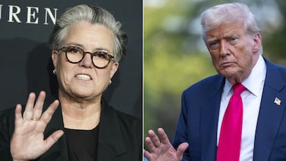 Rosie O'Donnell y Donald Trump