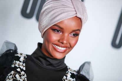 La modelo Halima Aden.