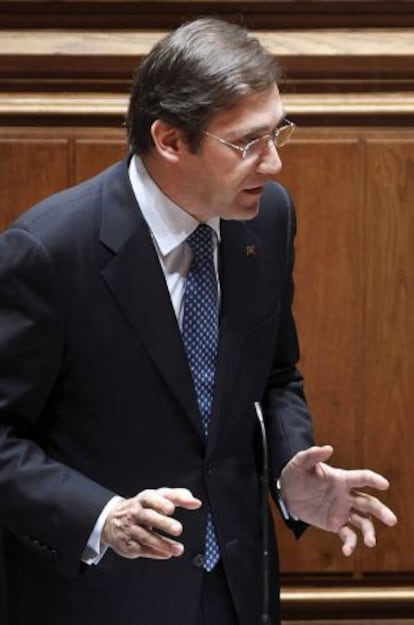 El primer ministro portugués, Pedro Passos Coelho.