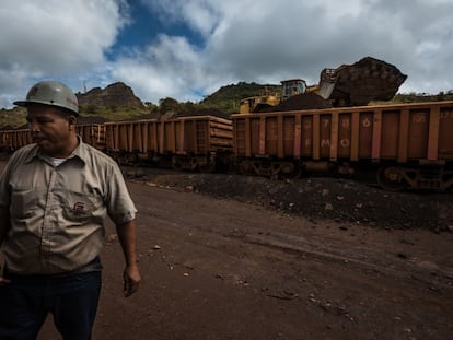 Una mina del Arco Minero Orinoco en las afueras de Ciudad Piar, Venezuela, en julio de 2015.