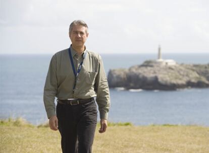 José Luis Samaniego, el pasado viernes en el Palacio de la Magdalena en Santander