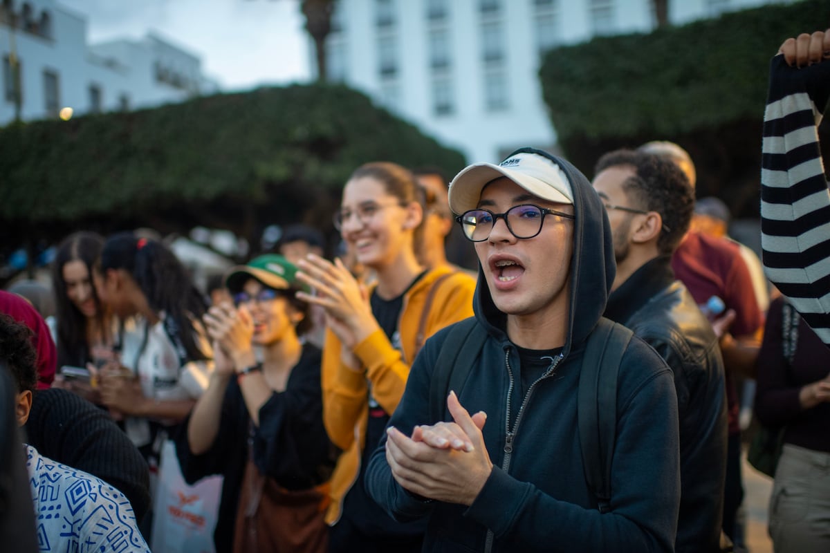 La juventud de Marruecos dice basta