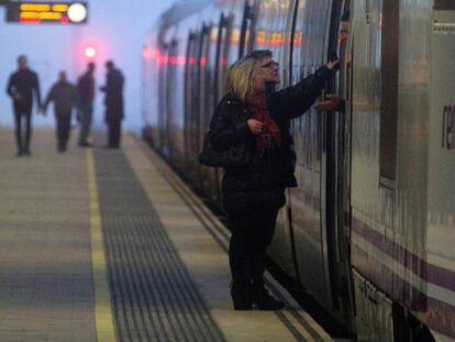 Un tren de Renfe.