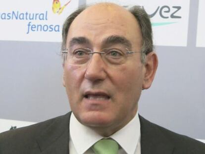 El presidente de Iberdrola, Ignacio Gal&aacute;n. 