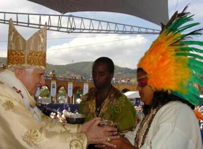 El Papa durante su visita a Aparecida la semana pasada, a 166 kilómteros de São Paulo.