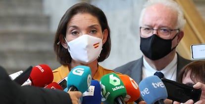 La ministra de Industria, Comercio y Turismo, Reyes Maroto.