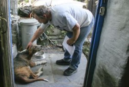 Martin Verfondern, en su casa en septiembre de 2009.