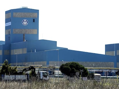 La planta de Galmed, en Sagunto, en la actualidad.