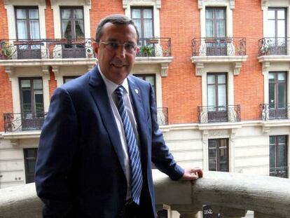 Jose Luis Bilbao, diputado general de Bizkaia.