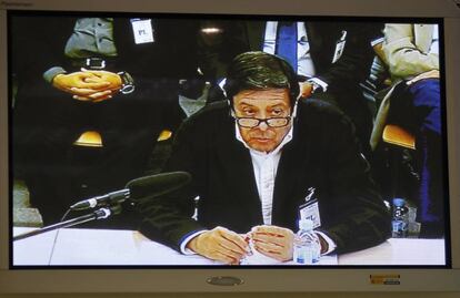 El exsecretario de Caja Madrid Enrique de la Torre en el juicio de las 'black'