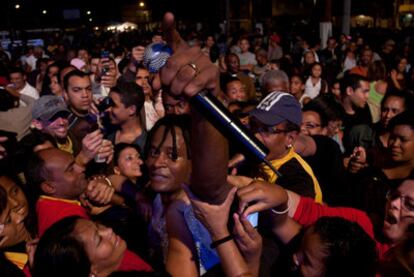 The night rock music rang out in Rio de Janeiro's City of God favela.