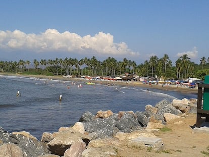 Imagen de archivo de Playa Linda, en Zihuatanejo (Guerrero).