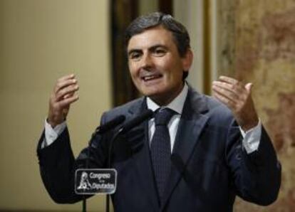 El portavoz de Economía del grupo socialista, Pedro Saura. EFE/Archivo