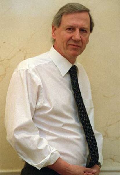 Anthony Giddens, en Madrid en 2002.